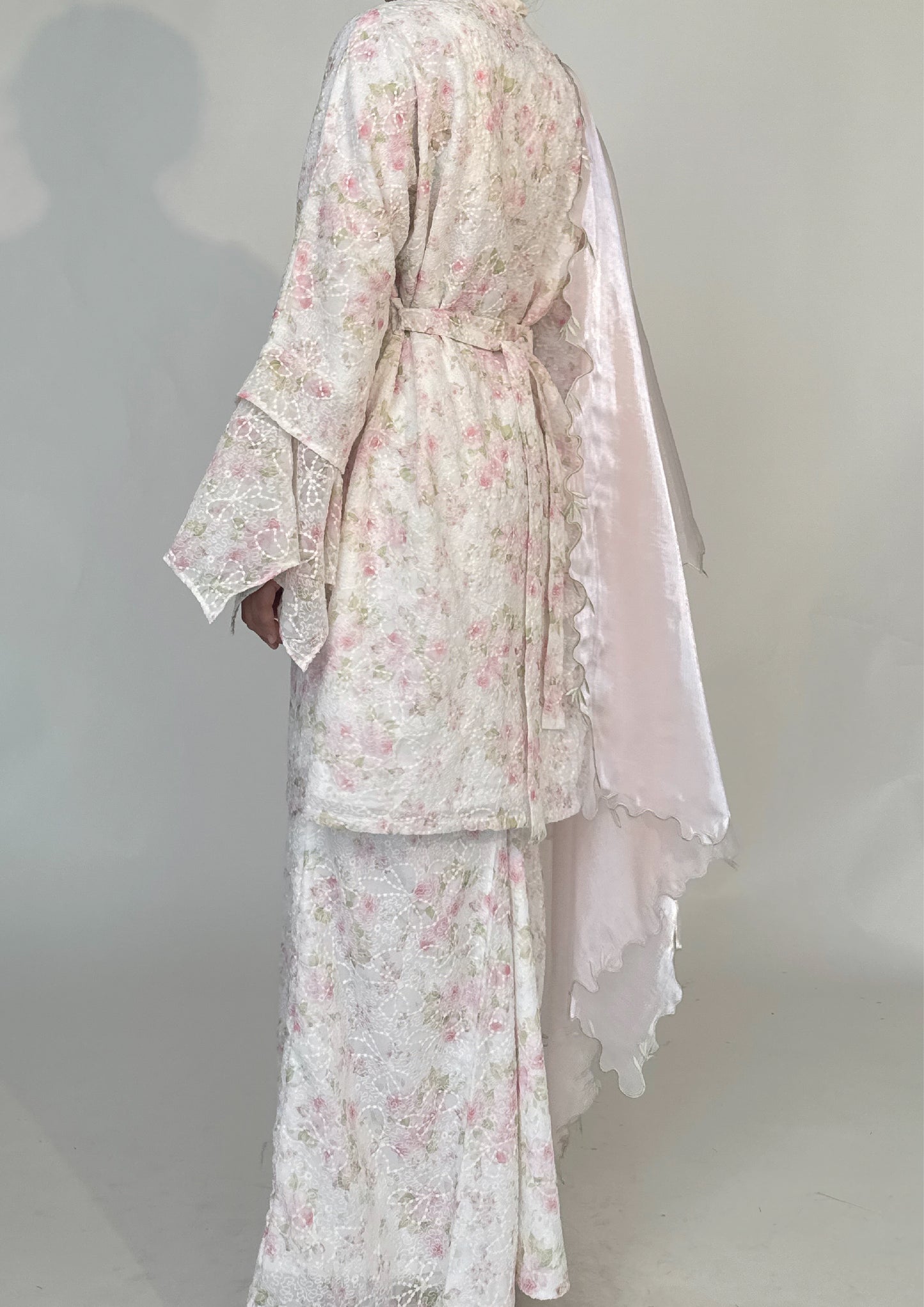 (Preorder) Sophea Ethereal Kebaya Set with Shawl