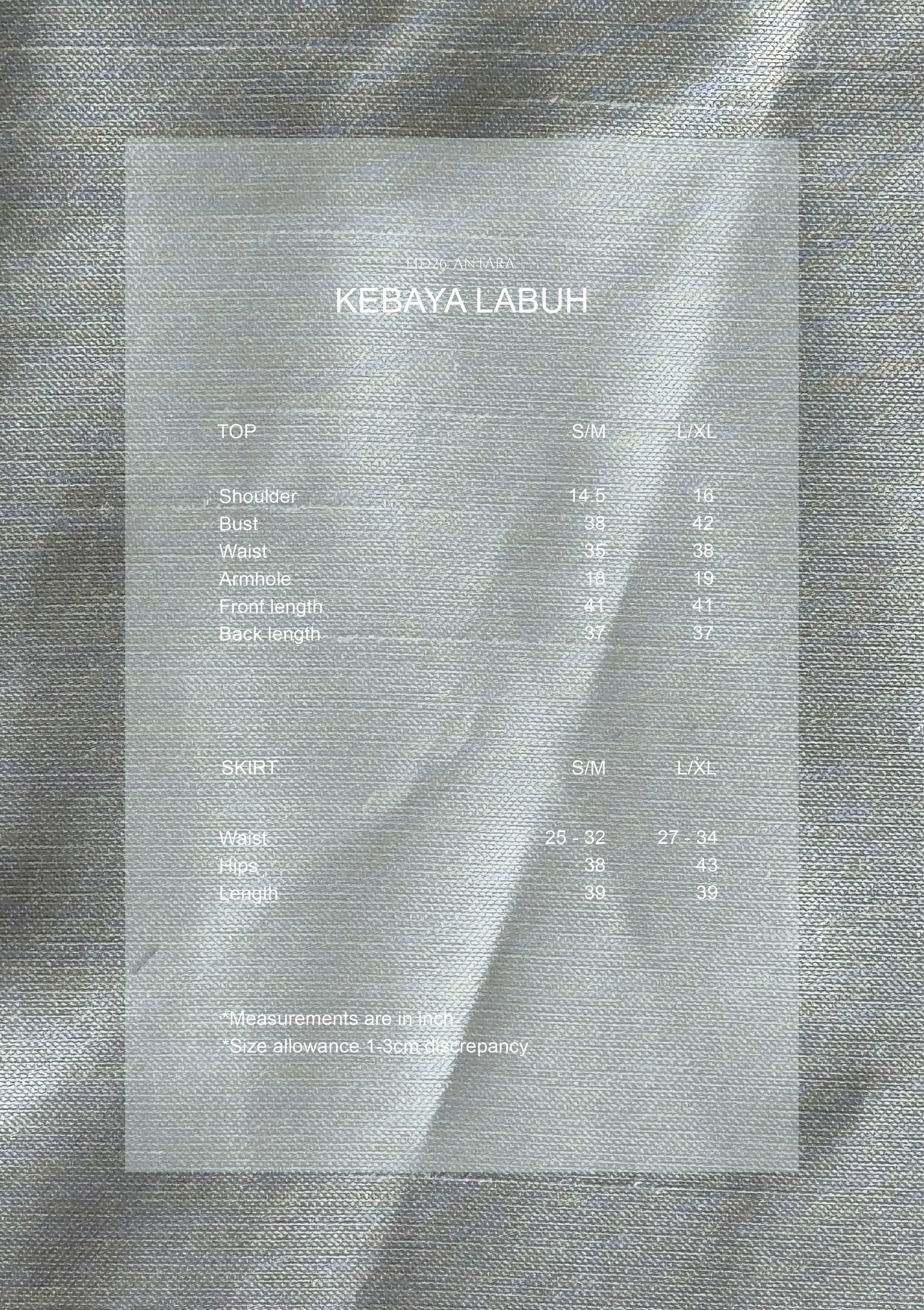 Whimsical Kebaya Labuh with Seri Embun Selendang