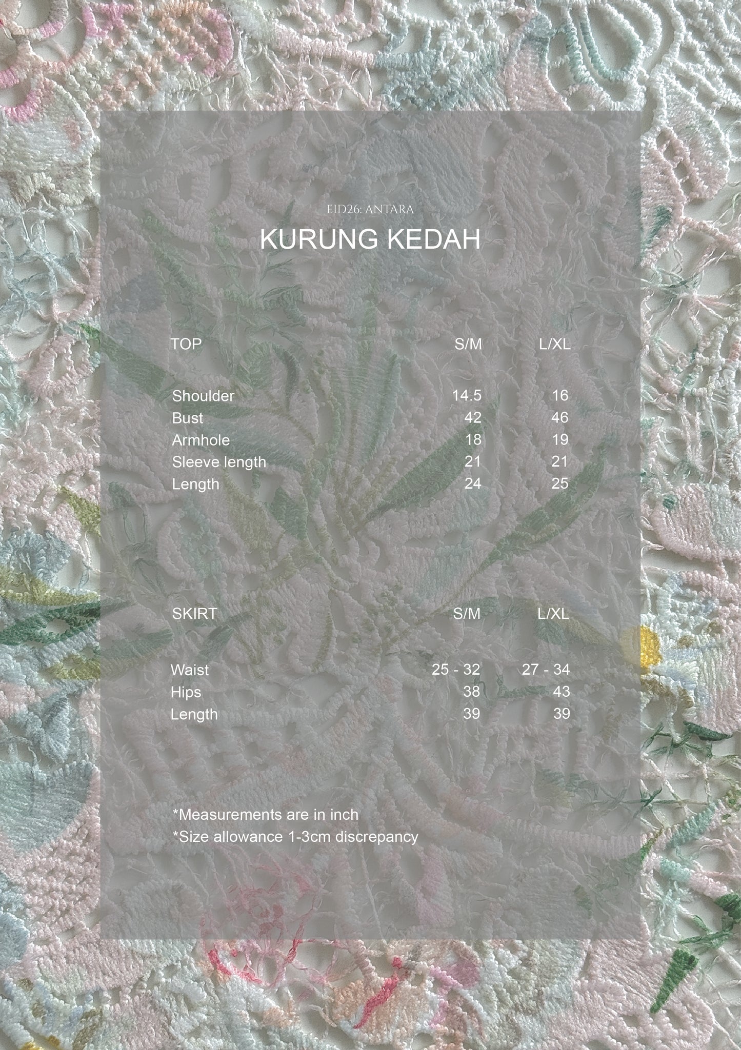 Whimsical Kurung Kedah with Sari Melur Selempang