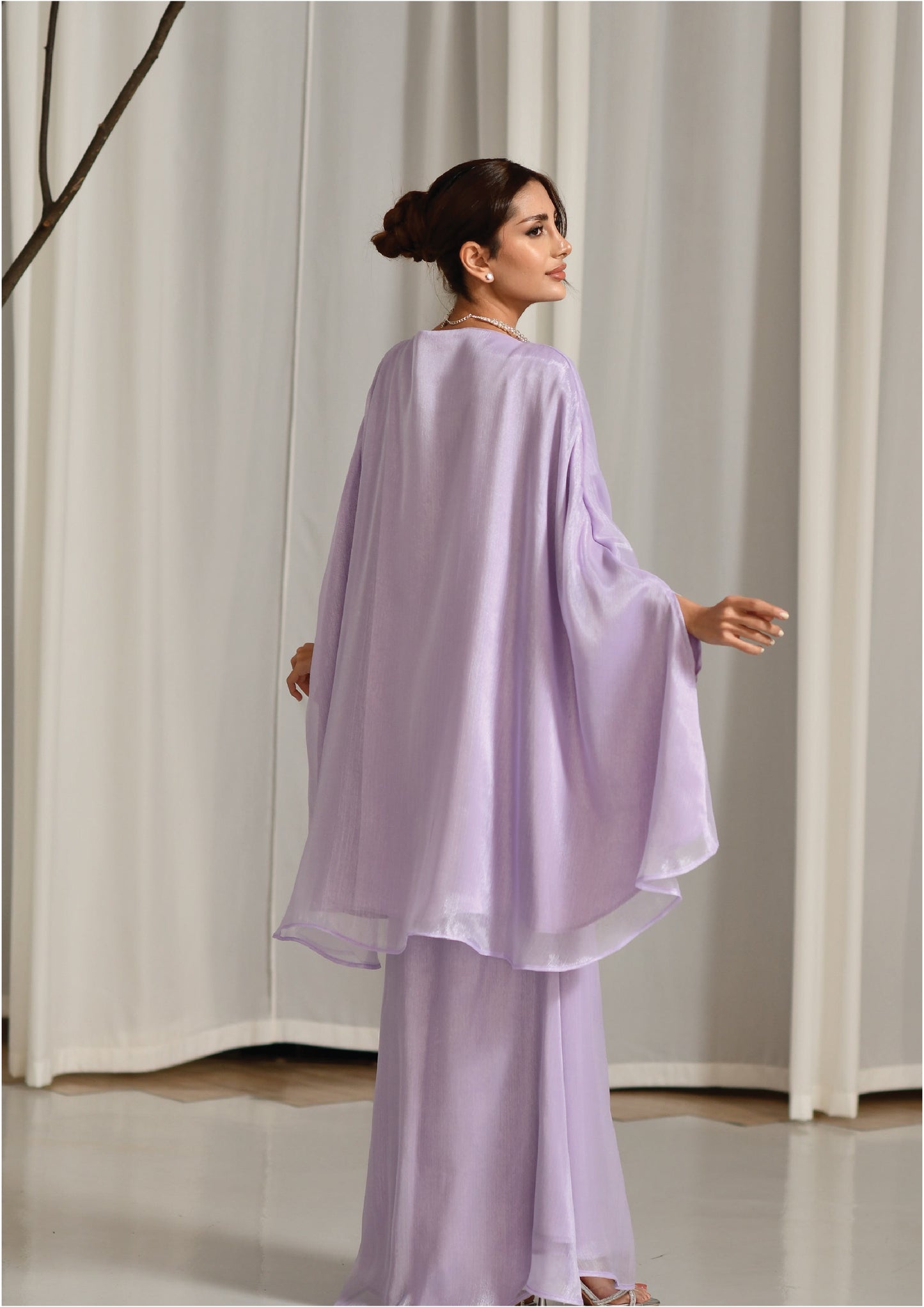Grandeur Drape Set in Amethyst