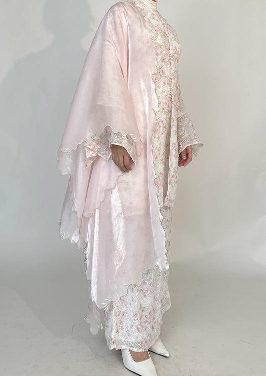 (Preorder) Sophea Ethereal Kebaya Set with Shawl