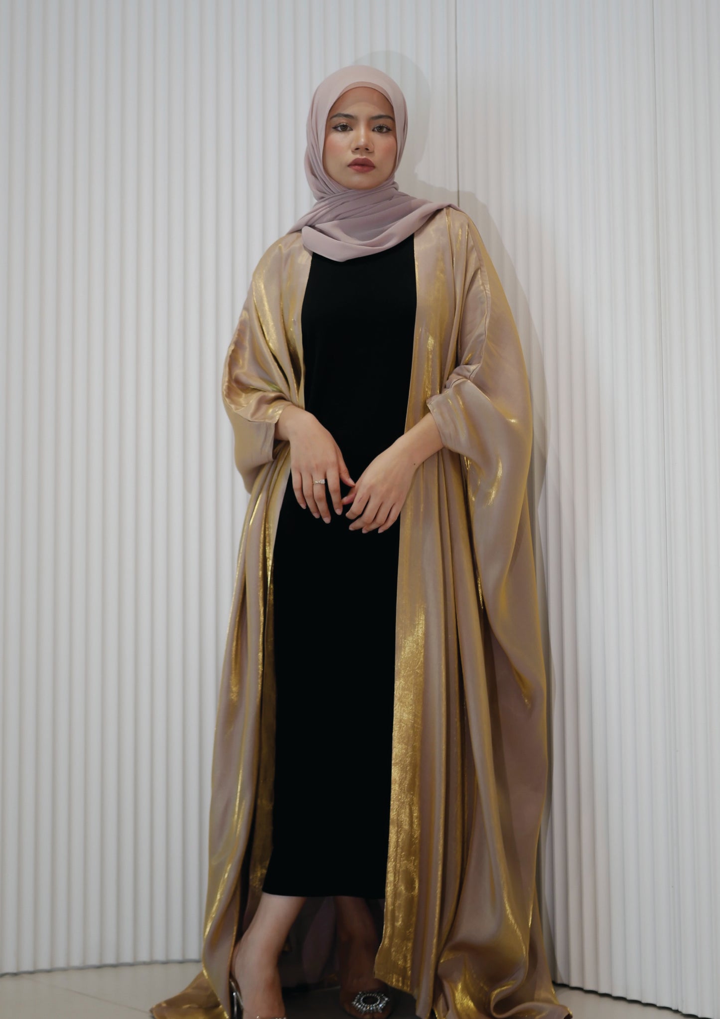 KHALEEJI Abaya in Bronze