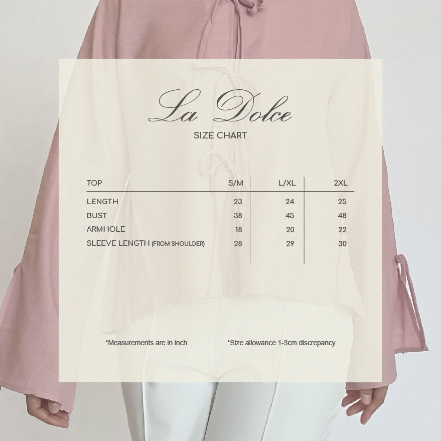 La Dolce Top in Pink Ballerina