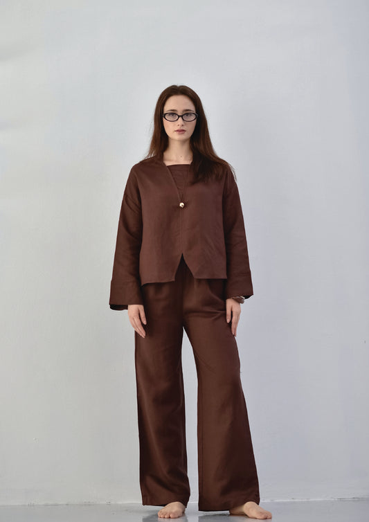 Linoire Set in Deep Oak